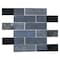 Andova Tiles SAMPLE Bovard 2 x 6 Glass Brick Joint Mosaic Tile SAM-ANDBOV197 - alternate 5